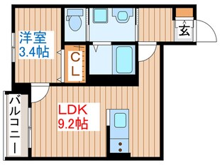 Brio Terrace 長町南の物件間取画像